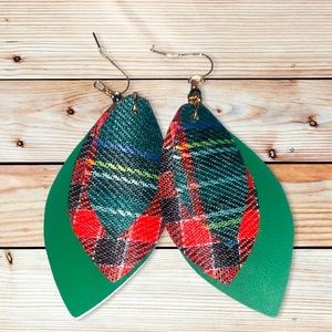 Plaid Earrings